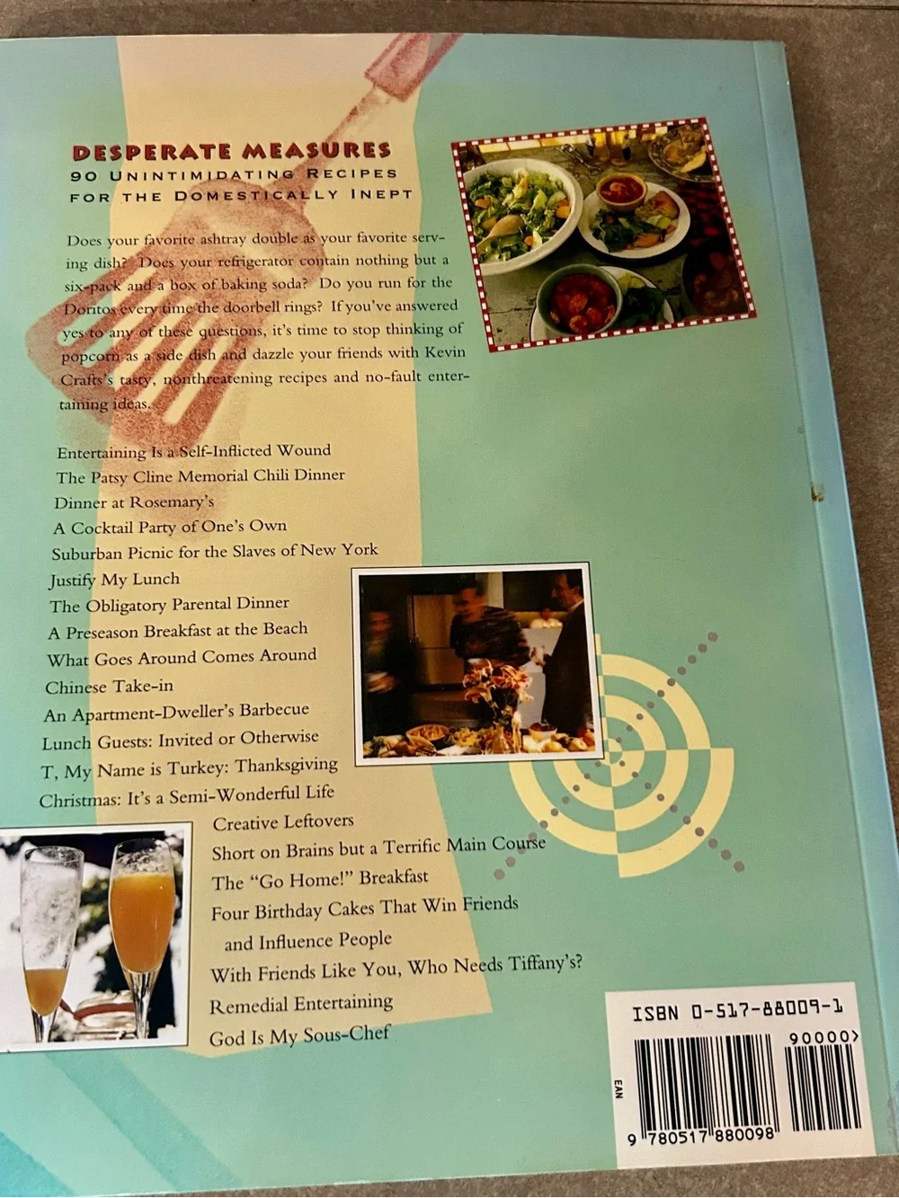 1993 Desperate Measures () Cookbook